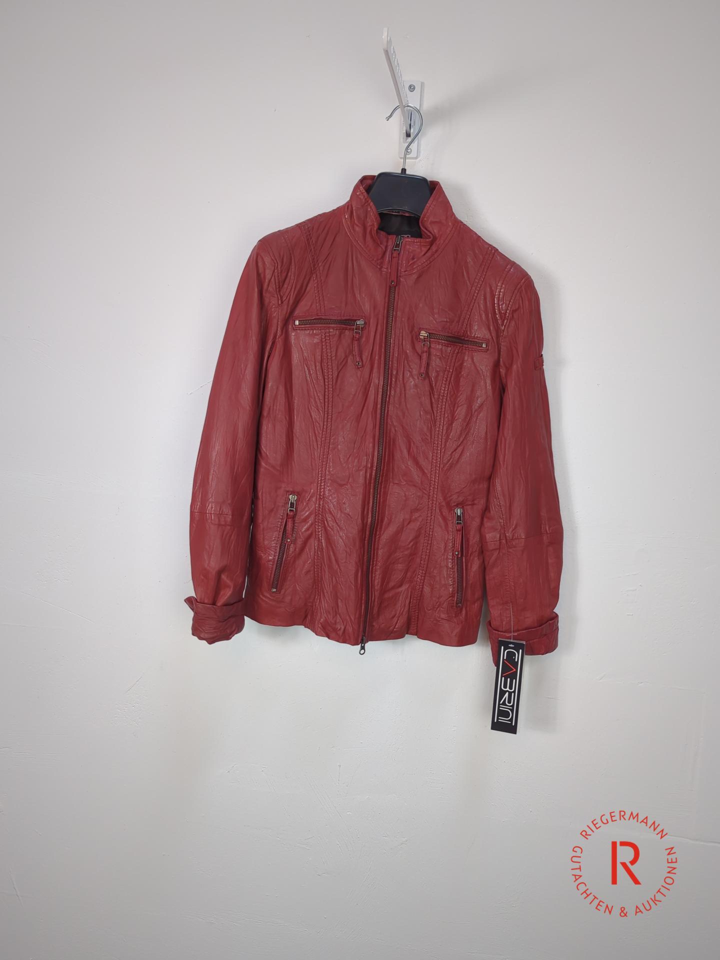 DAMEN LEDERJACKE GRÖSSE 36